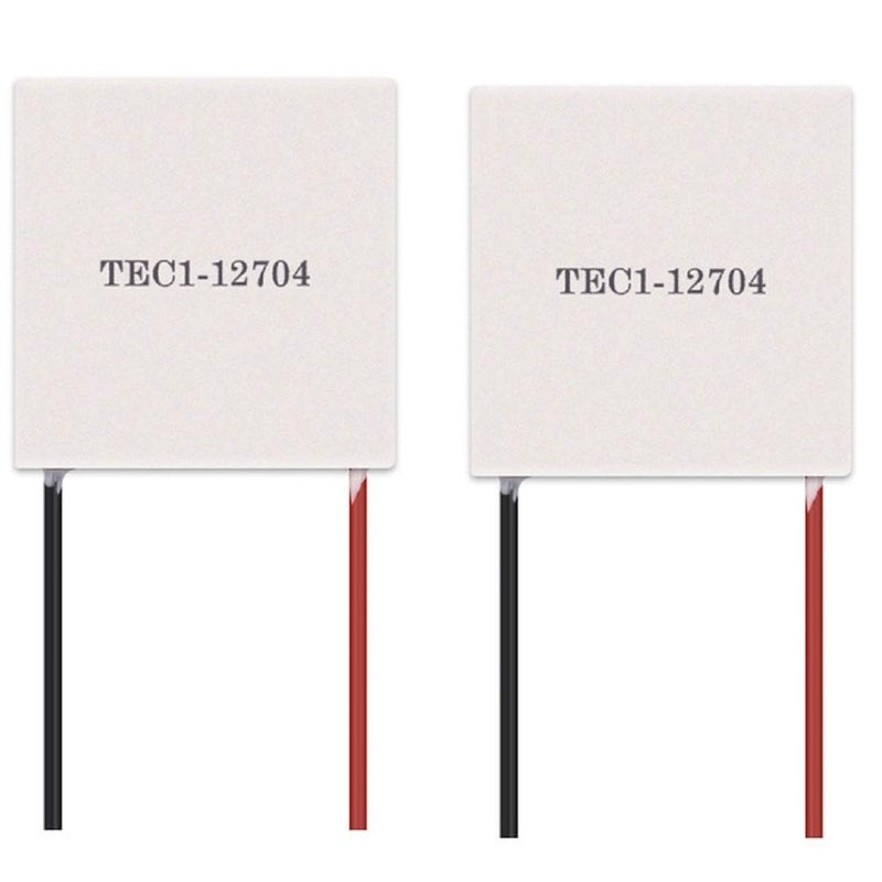 Bolsen 2Pcs TEC1-12704 30x30 Thermoelectric Cooler Peltier of Semiconductor Refrigeration - Image 1